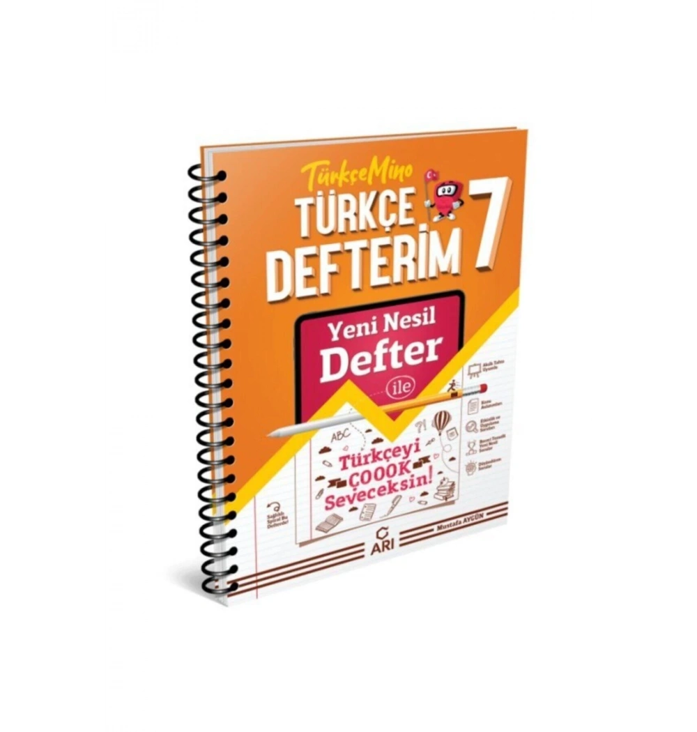 Arı 7.Sınıf Türkçe Defterim Türkçemino
