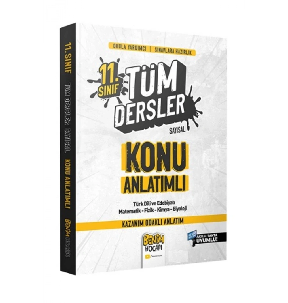 11.Sınıf Tüm Dersler Eşit Ağırlık Konu Anlatımlı