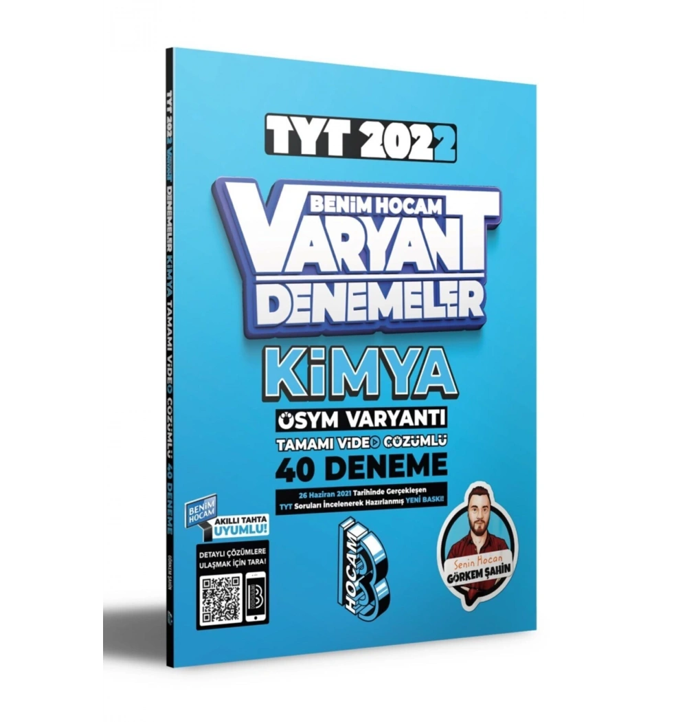 Tyt Kimya 40 Çözümlü Deneme  Benim Hocam