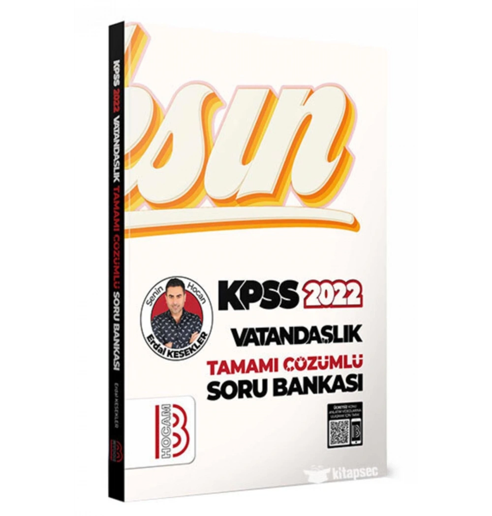 Kpss 2022 Vatandaşlık Çözümlü Soru Bankası  Benim Hocam