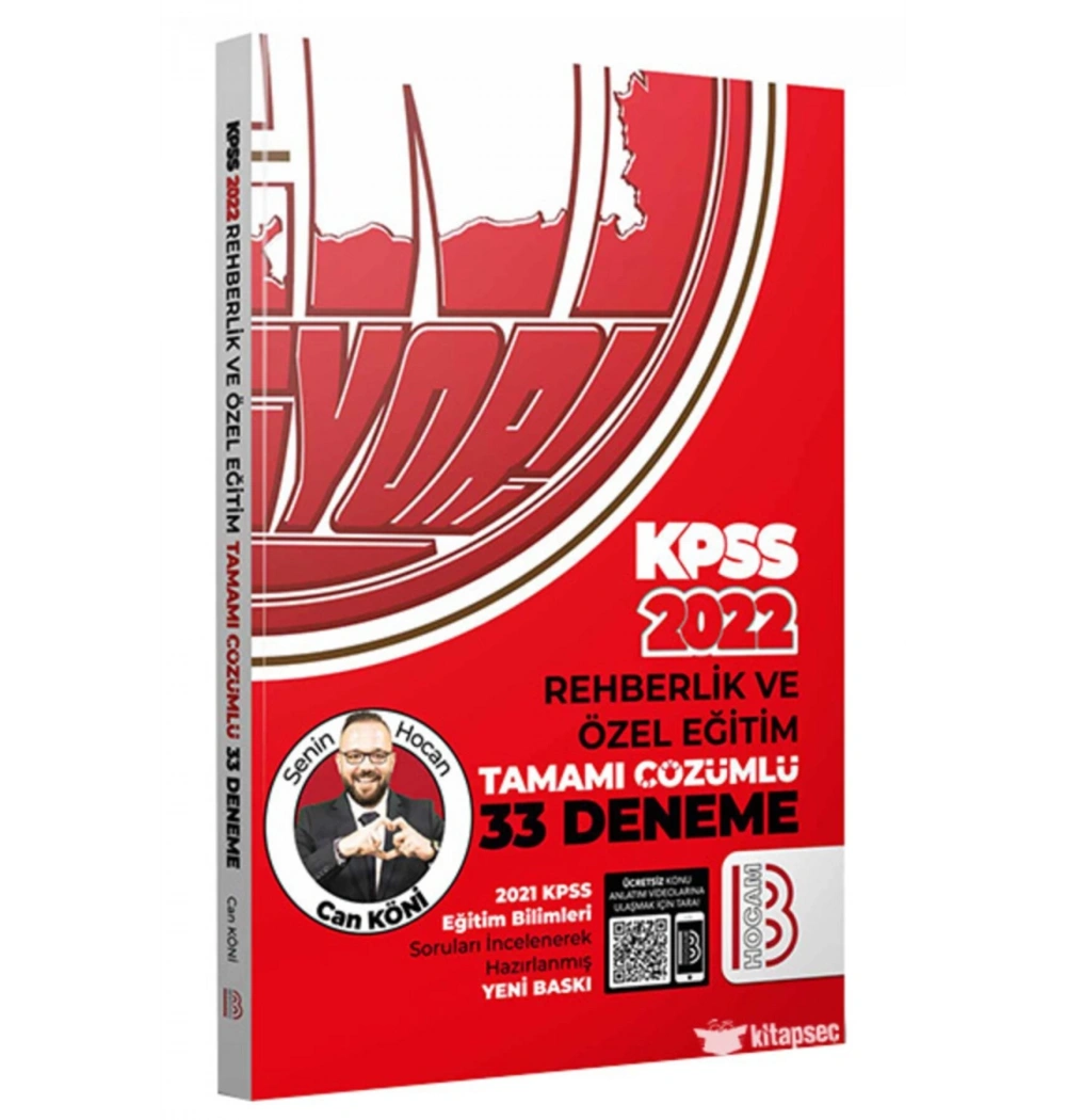 Kpss 2022 Rehberlik Özel Eğitim 33 Çözümlü Deneme  Benimhocam