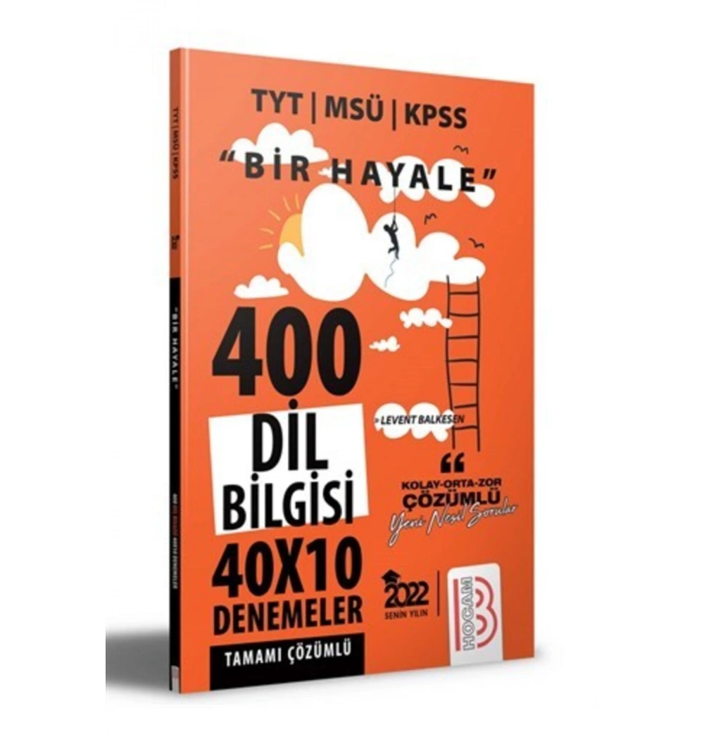 Tyt Msü Kpss Dilbilgisi 40X10 Denemeler  Benim Hocam