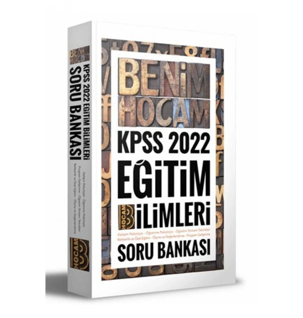 Kpss 2022 Eğitim Bilimleri Soru Bankası  Benim Hocam