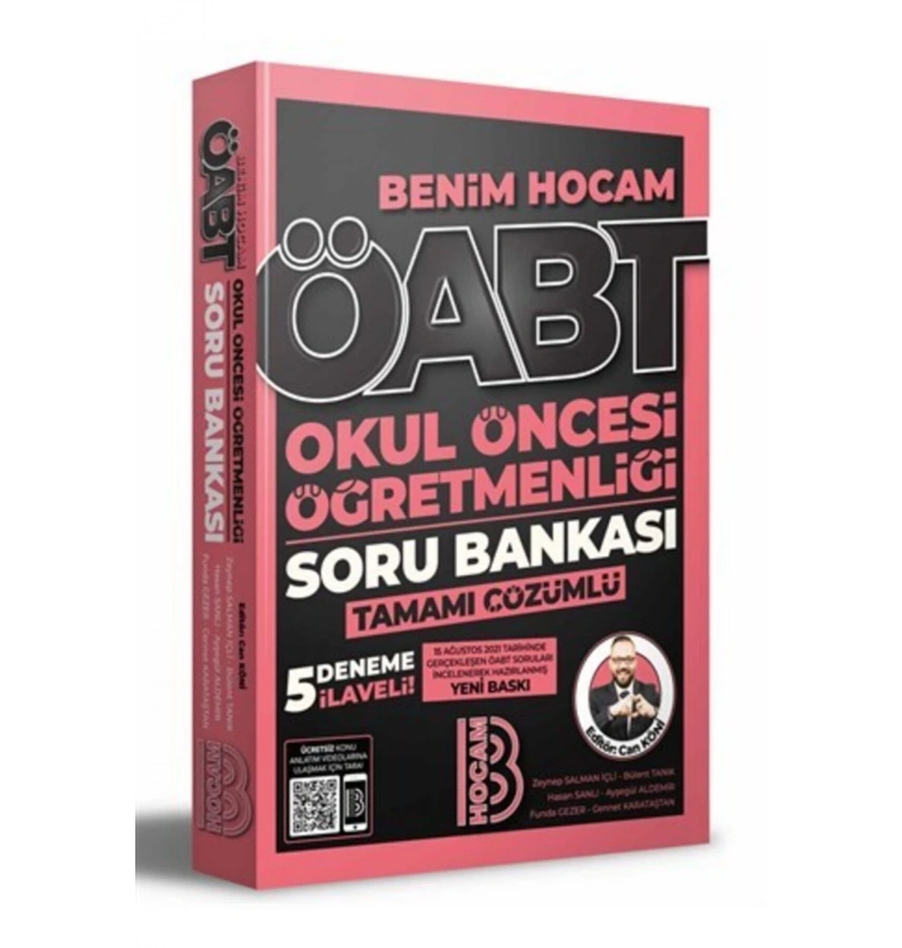 Öabt Okul Öncesi Öğretmenliği Soru Bankası+5 Deneme Benim Hocam