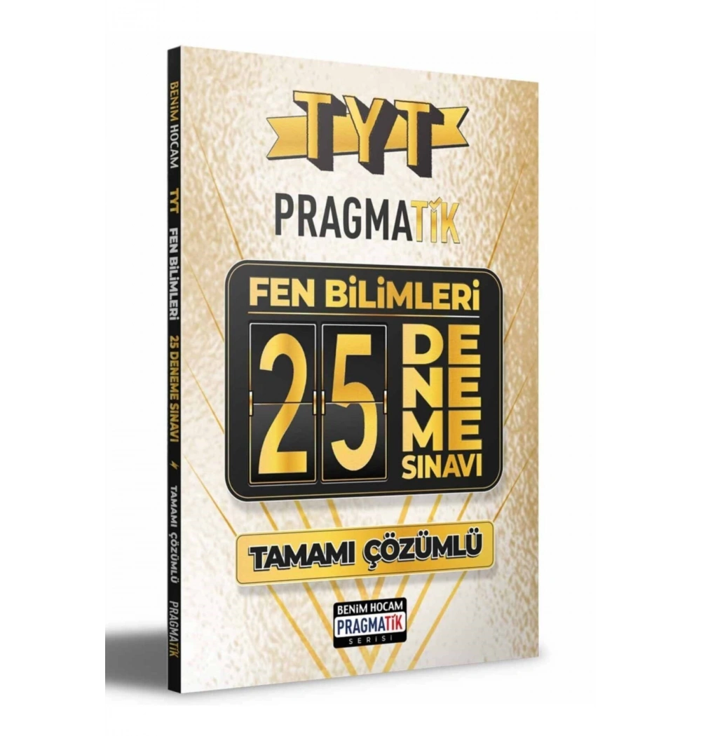 Tyt Fen Bilimleri Pragmatik 25 Çözümlü Deneme  Benim Hocam