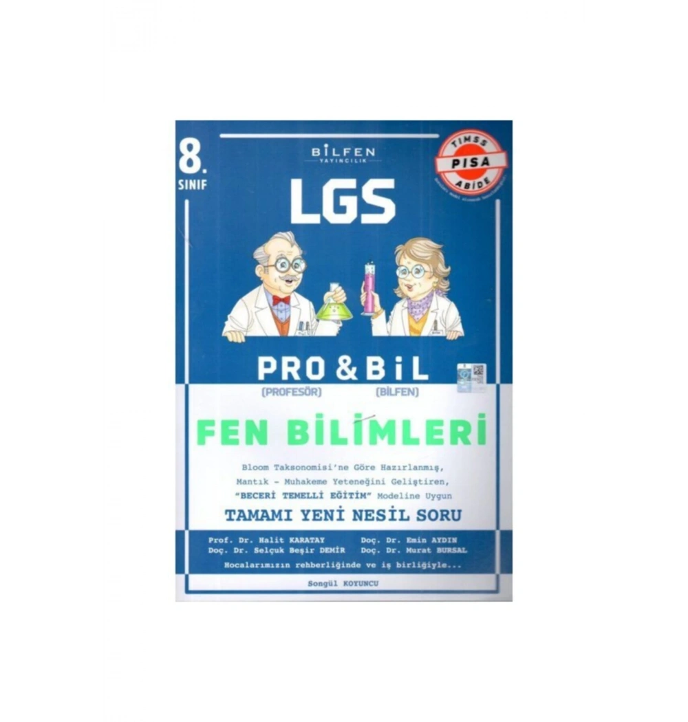Bilfen 8.Sınıf Lgs Probil Fen Bilimleri Soru Bankası