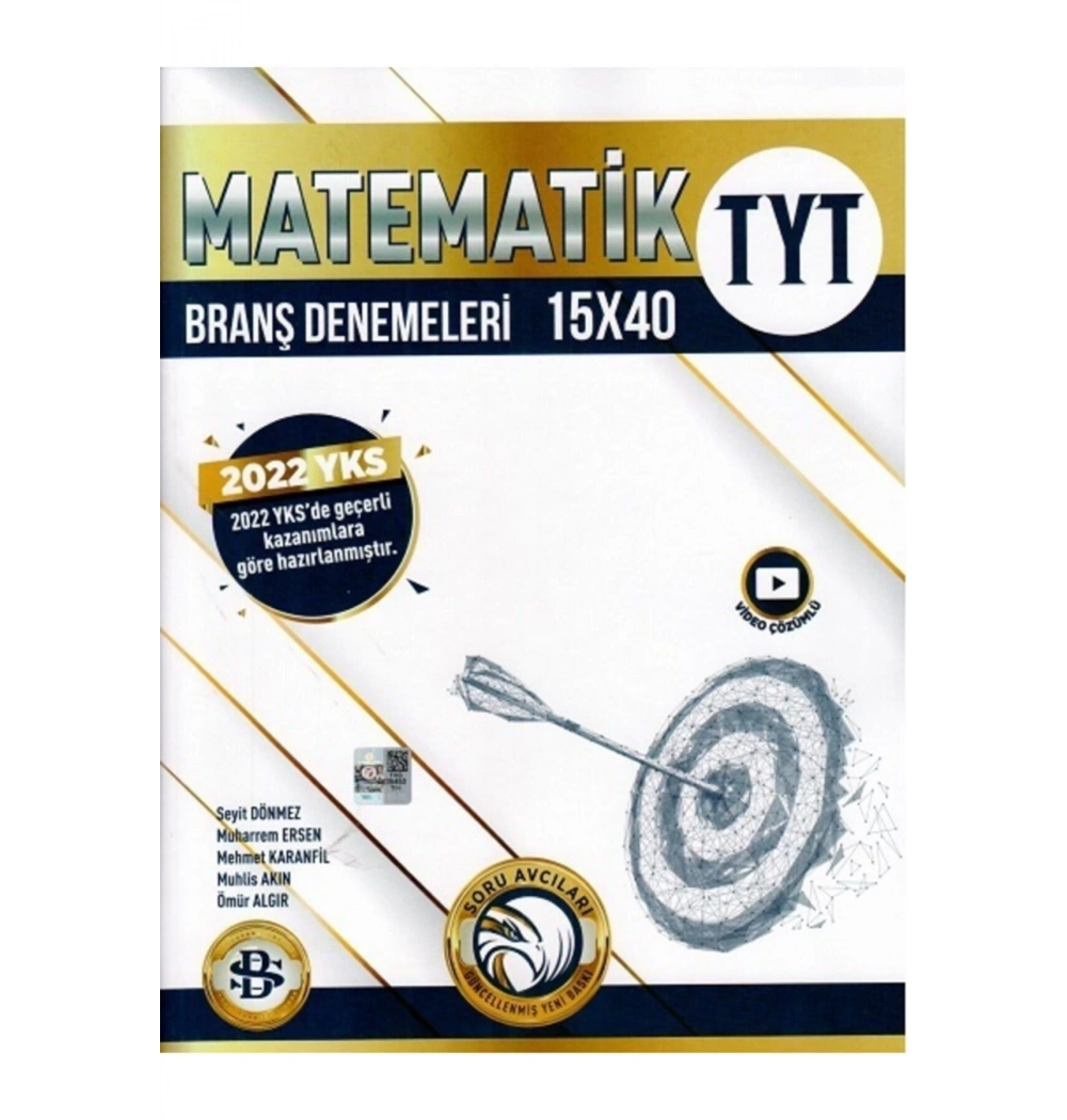 Tyt Matematik 15X40 Branş Denemeleri  Bilgi Sarmalı