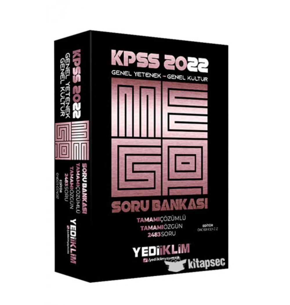 Kpss 2022 Gy Gk Çözümlü Soru Bankası  Yediiklim