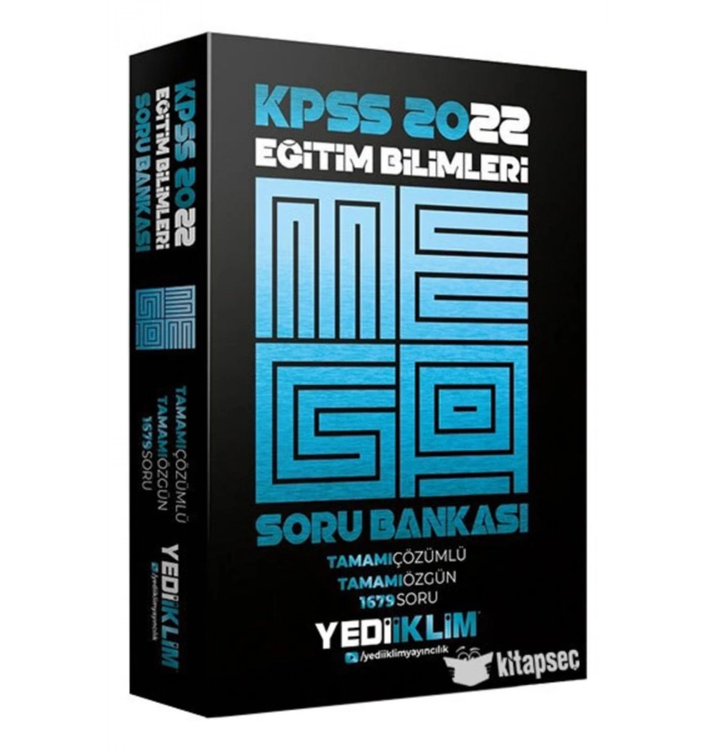 Kpss 2022 Eğitim Bilimleri Mega Çözümlü Soru Bankası  Yediiklim