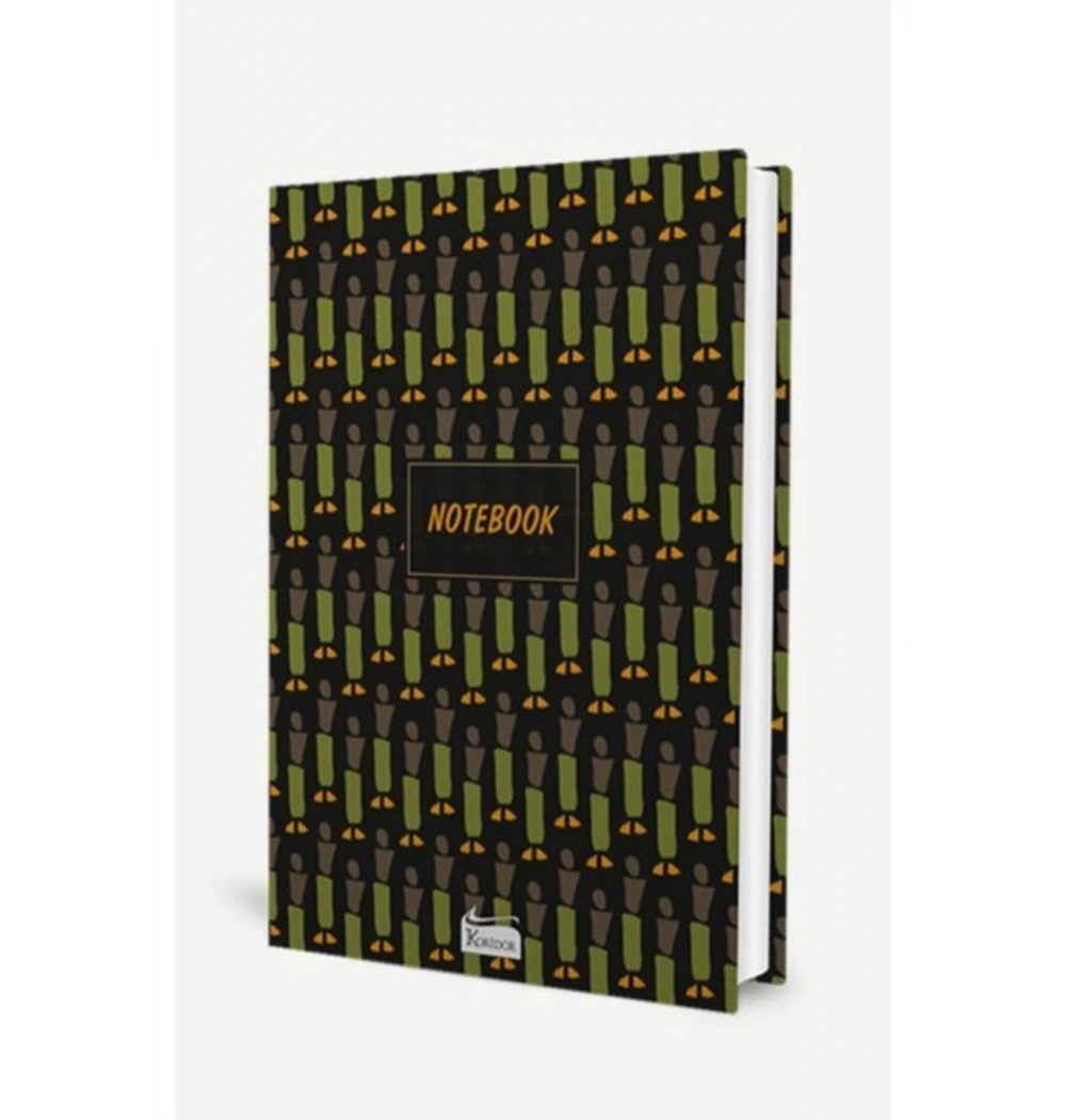 Notebook Çizgili Defter Bez Cilt