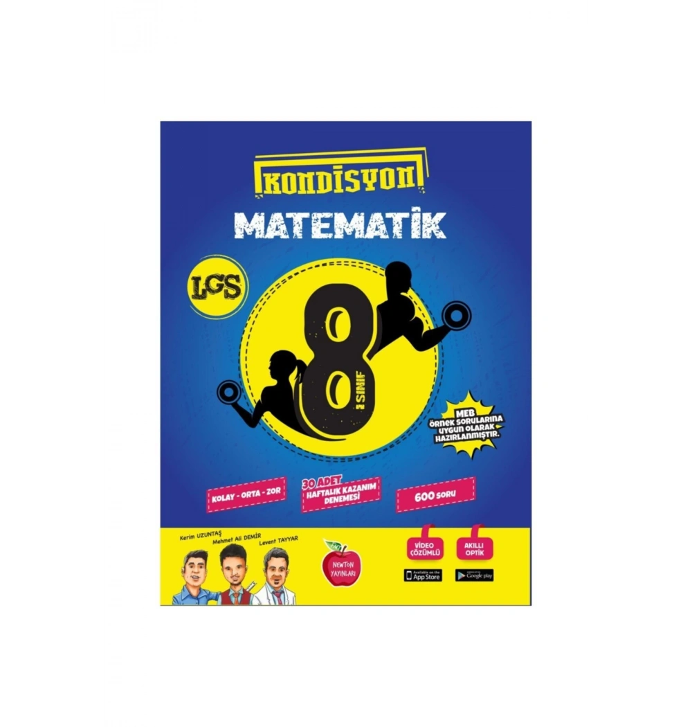 Newton 8.Sınıf Matematik Kondisyon 30 Deneme