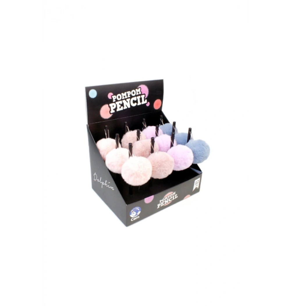 Dolphın Wp-447 Ponpon Başlıklı Kurşun Kalem