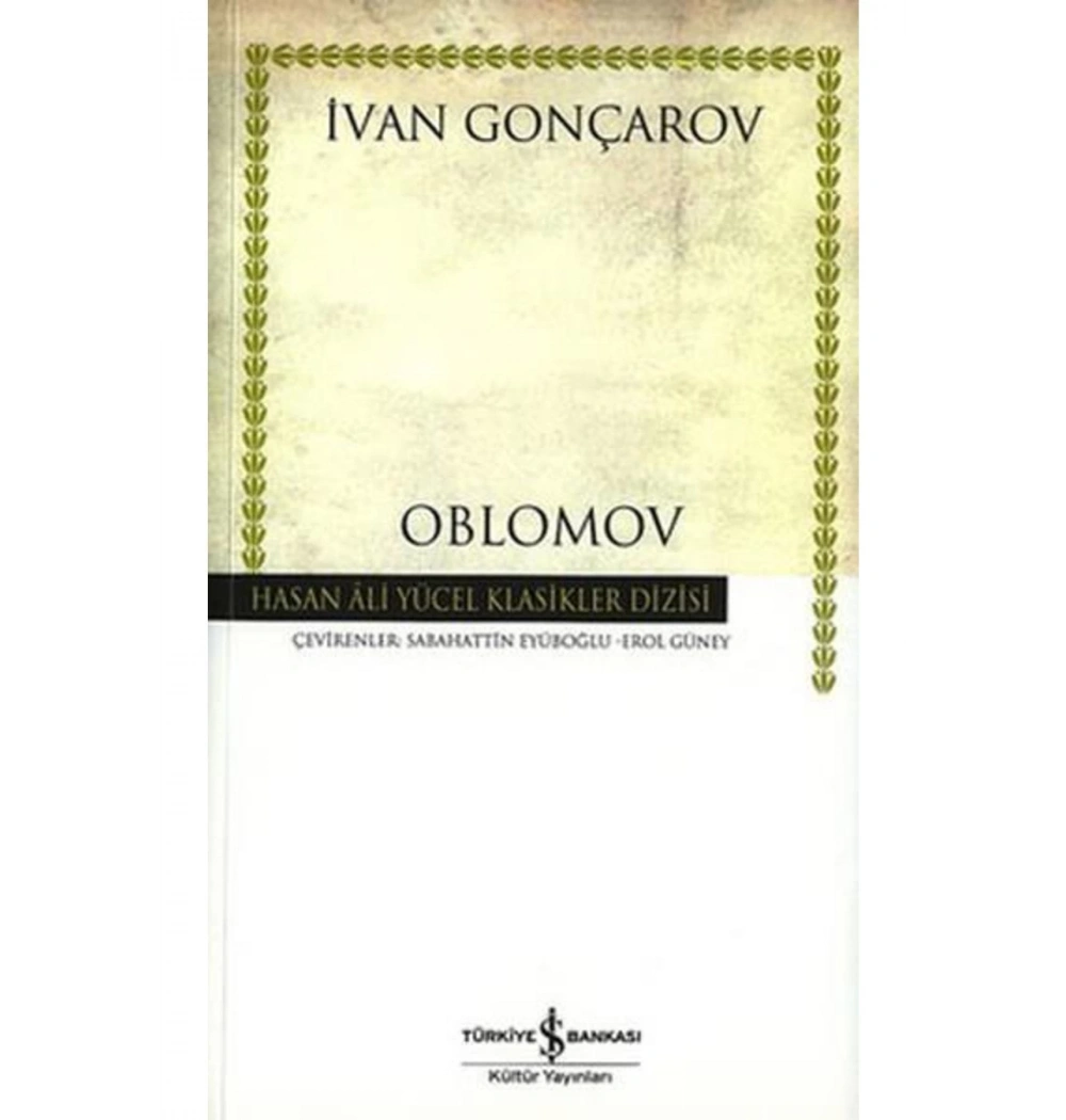 Oblomov İvan  Gonçarov İş Bankası