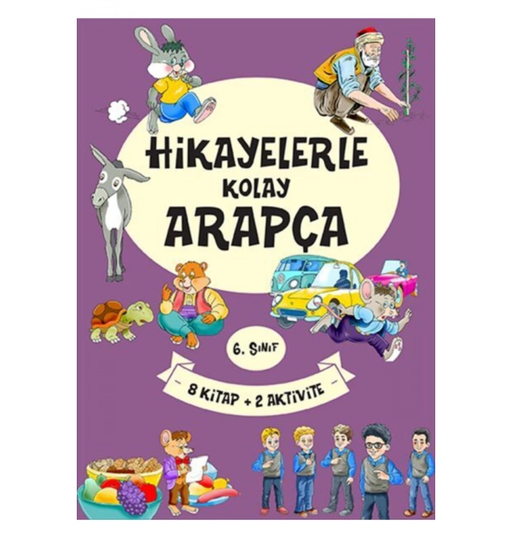 Arapça Hikayeler  6.Sınıf 8 Kitap     Yuva Yayınları