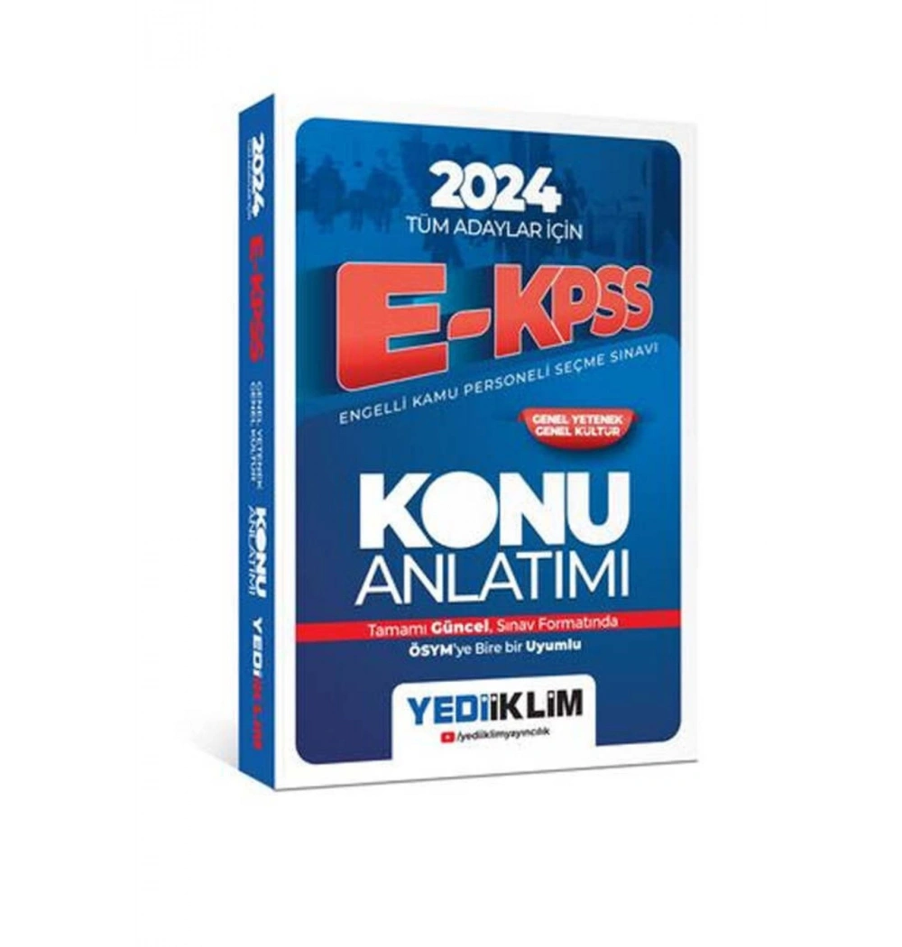 E Kpss 2024 Tüm Adaylar Konu Anlatımı  Yediiklim