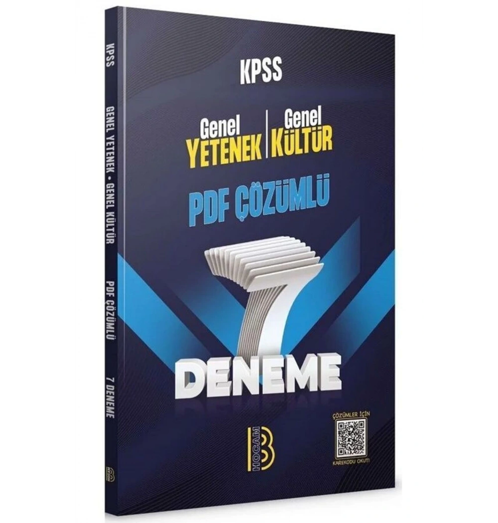 Kpss Gy Gk Pdf Çözümlü 7 Deneme  Benim Hocam