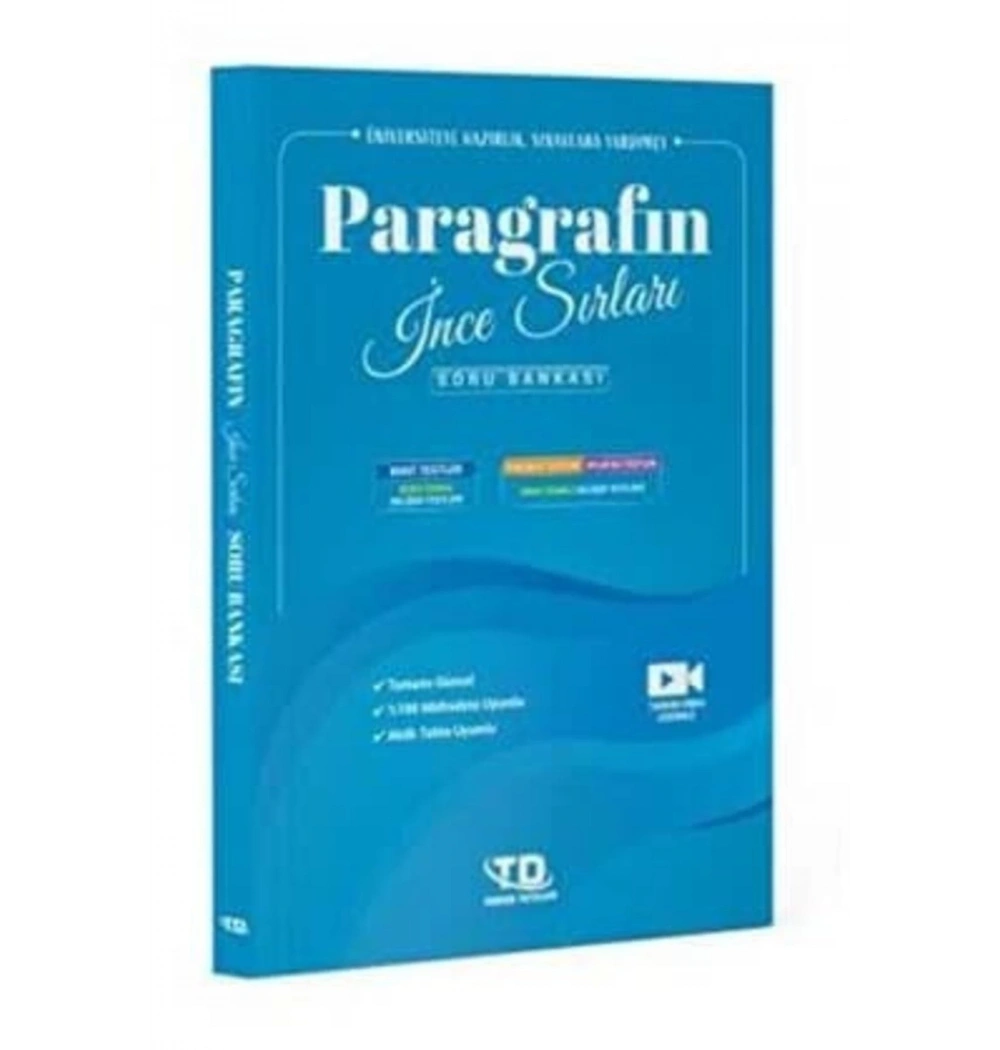 Tandem Paragrafın İnce Sırları Soru Bankası