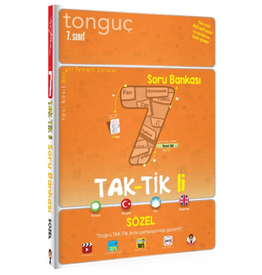 Tonguç 7.Sınıf Sözel Taktikli Soru Bankası