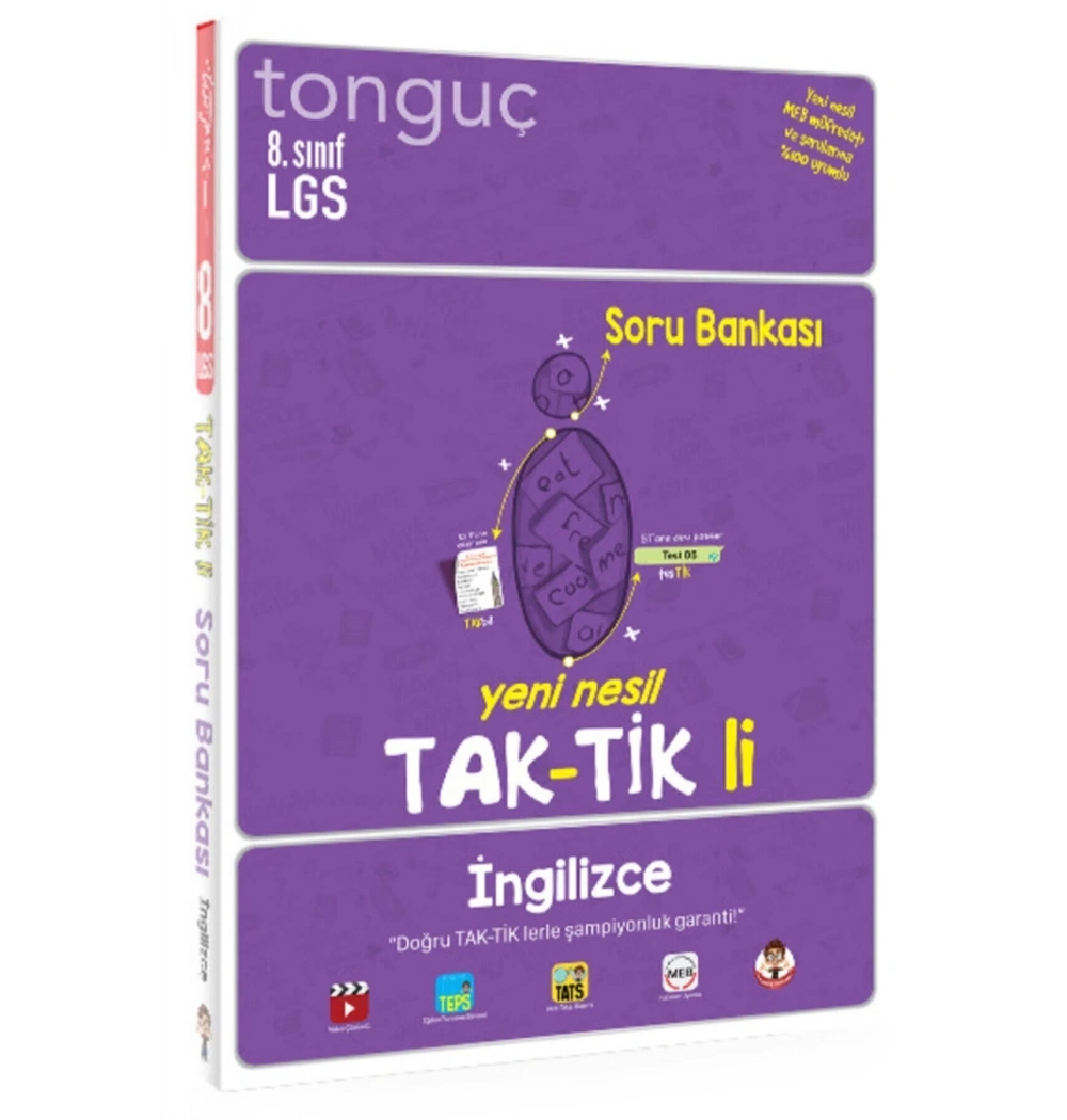 Tonguç 8.Sınıf İngilizce Taktikli Soru Bankası