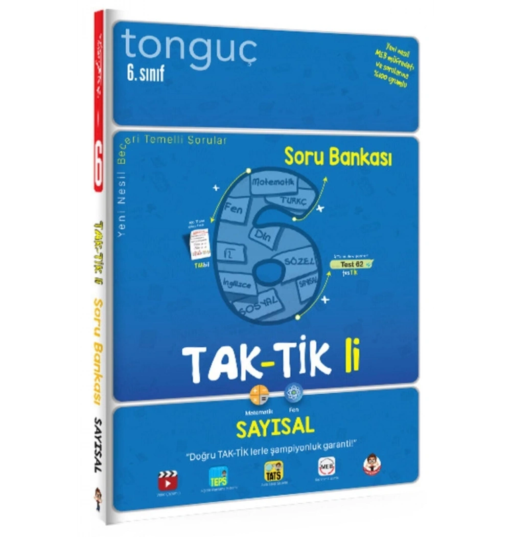 Tonguç 6.Sınıf Sayısal Taktikli Soru Bankası