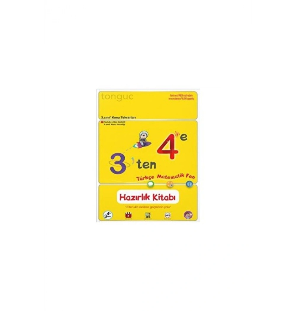 Tonguç 3 Ten 4 E Hazırlık Kitabı