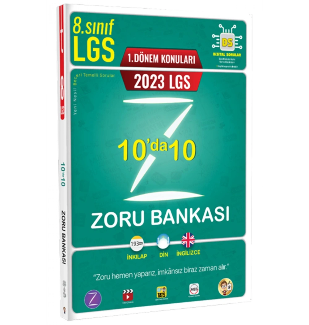 Tonguç 8.Sınıf Lgs 1.Dönem 10 Da 10 Zoru Bankası