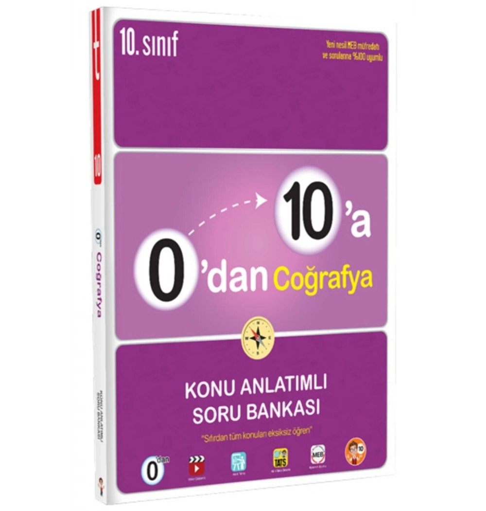 Tonguç 0 Dan 10 A Coğrafya Konu Anlatım Soru Bankası