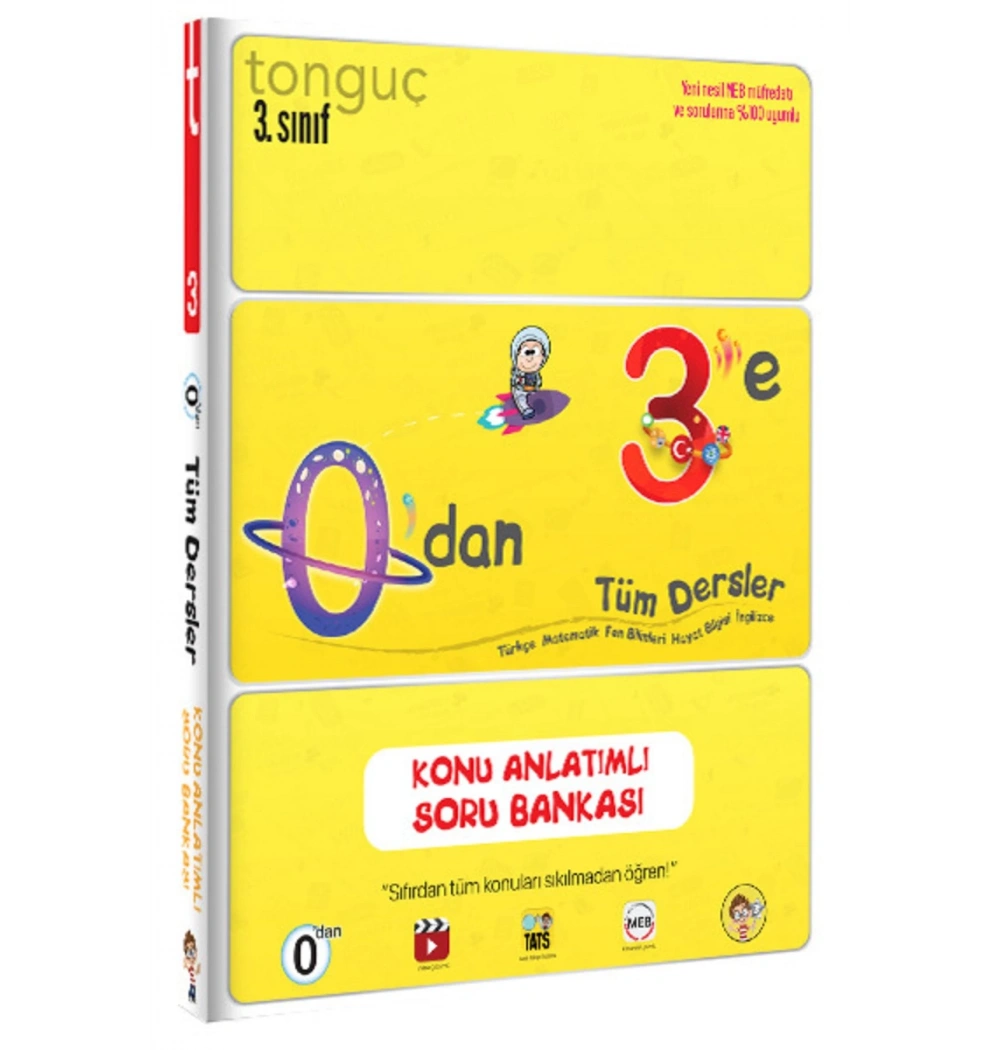 Tonguç 3.Sınıf 0 Dan 3 E Tüm Dersler Konu Anlatım Soru Bankası