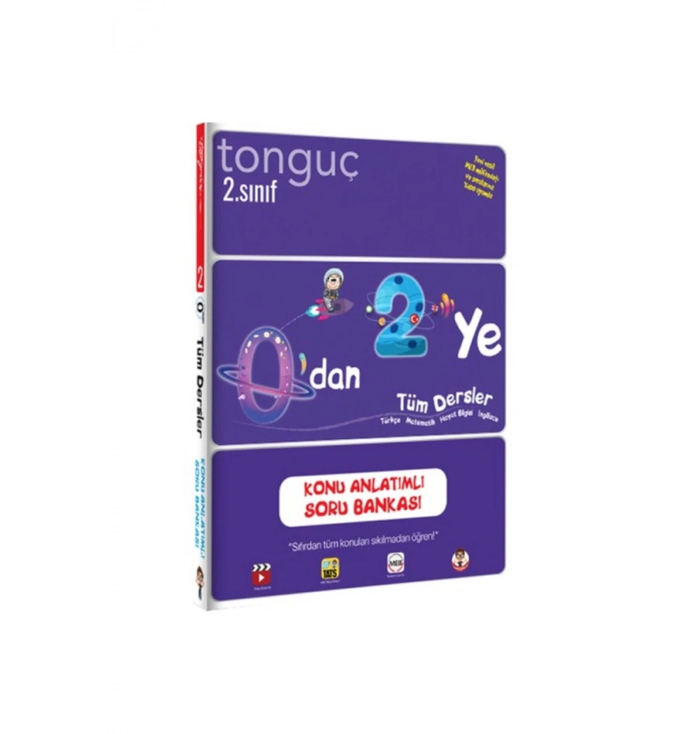 Tonguç 2.Sınıf 0 Dan 2 Ye Tüm Dersler Konu Anlatım Soru Bankası
