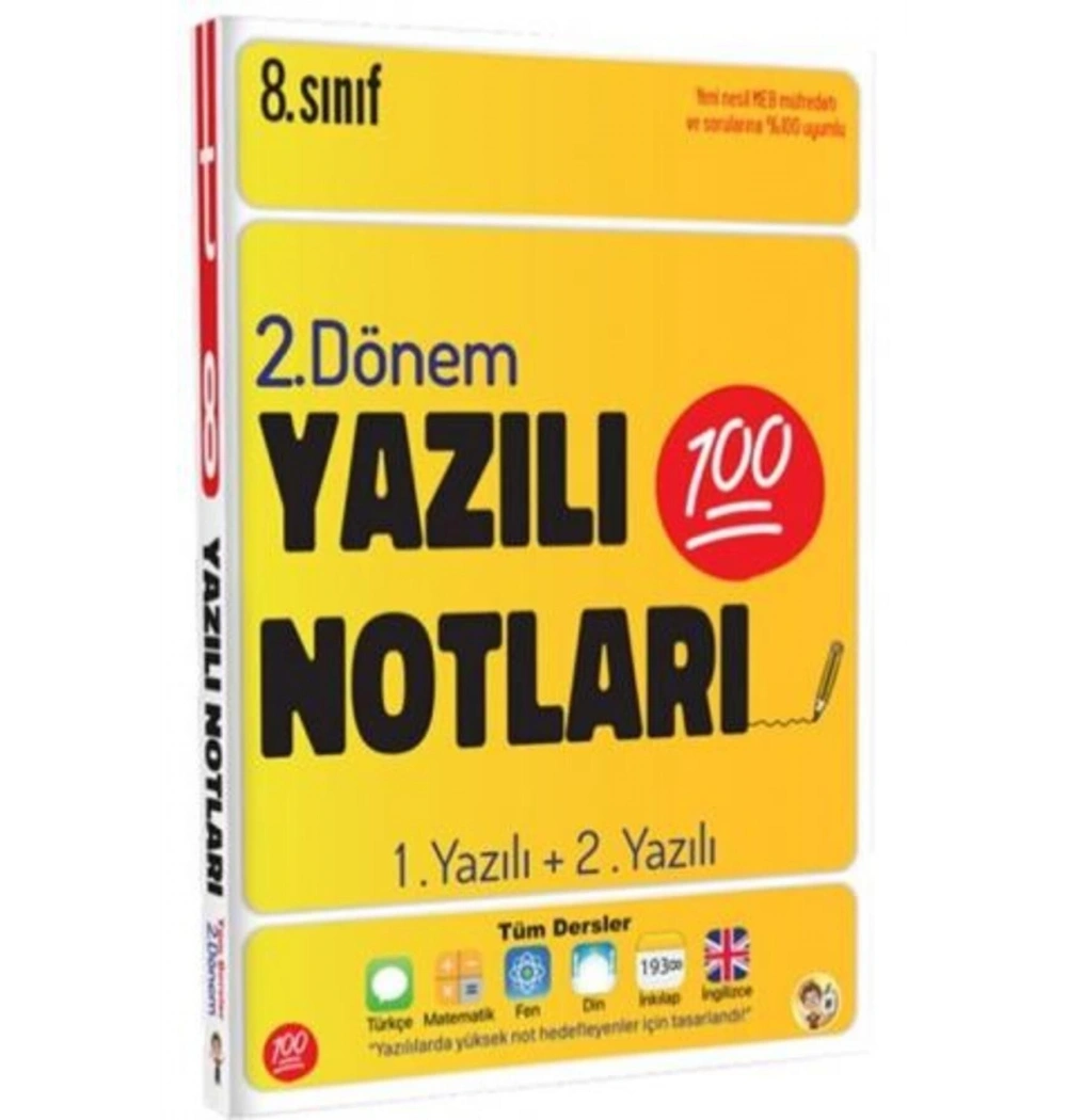 Tonguç 8.Sınıf 2.Dönem Yazılı Notları Mini Boy