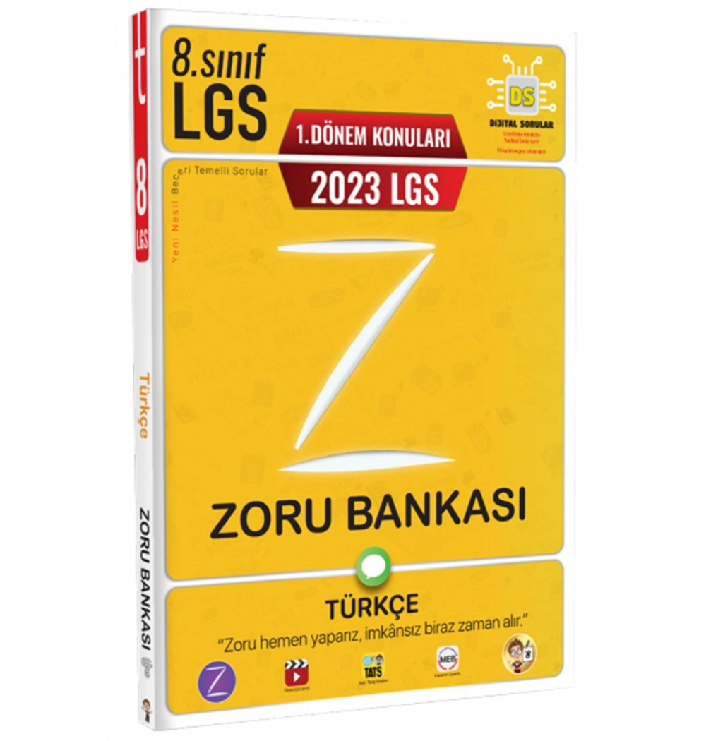 Tonguç 8.Sınıf Lgs 1.Dönem Türkçe Zoru Bankası