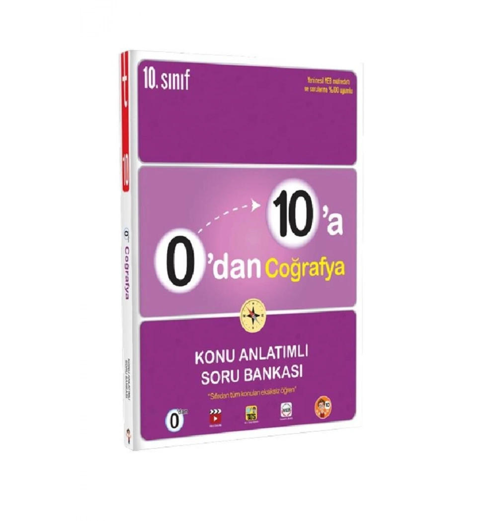 Tonguç 10.Sınıf 0 Dan 10 A Coğrafya Konu Anlatımlı Soru Bankası