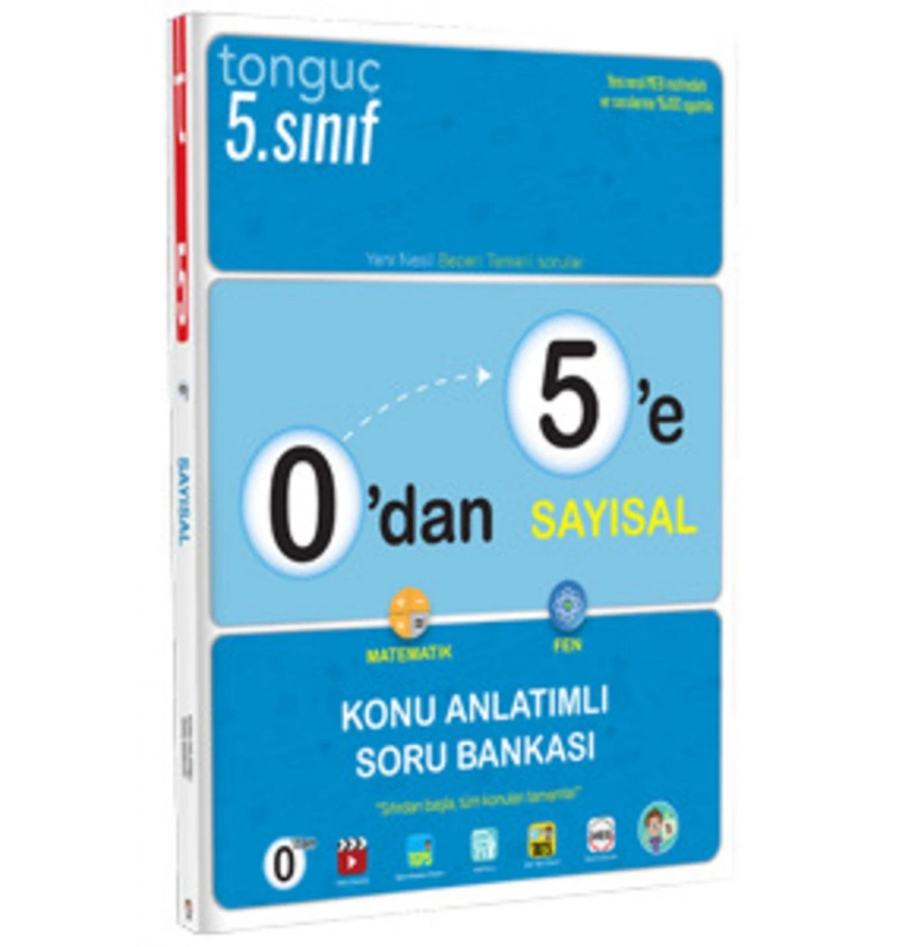 Tonguç 5.Sınıf 0 Dan 5 E Sayısal Konu Anlatım Soru Bankası