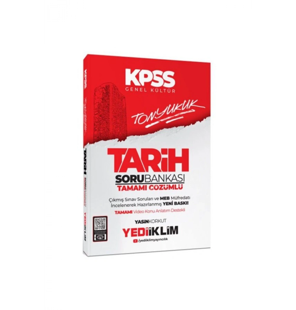 Kpss Gk Tonyukuk Tarih Çözümlü Soru Bankası  Yediiklim
