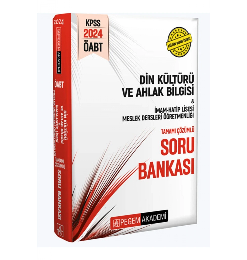 Pegem 2024 Öabt Din Kültürü Ahlak Bilgisi Çözümlü Soru Bankası