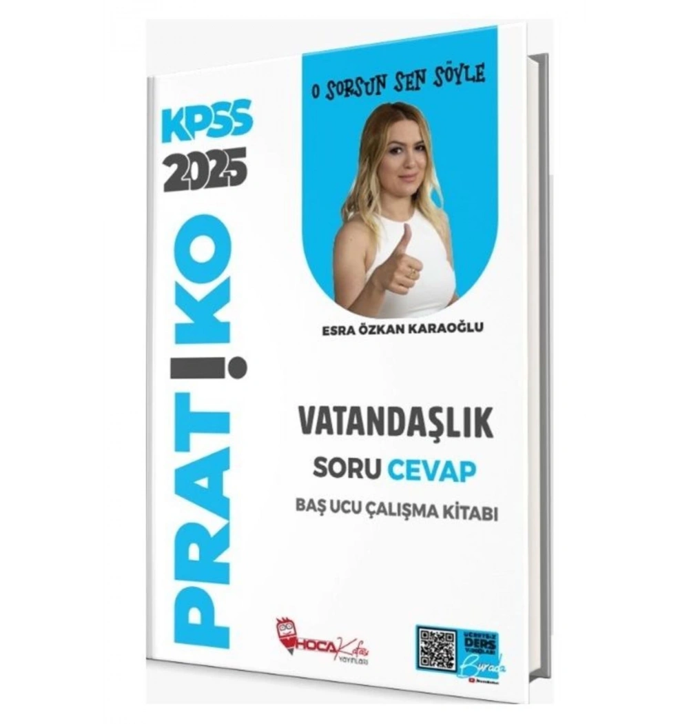 Kpss 2025 Vatandaşlık Paratiko Soru Cevap Çalışma Kitabı Hocakafası