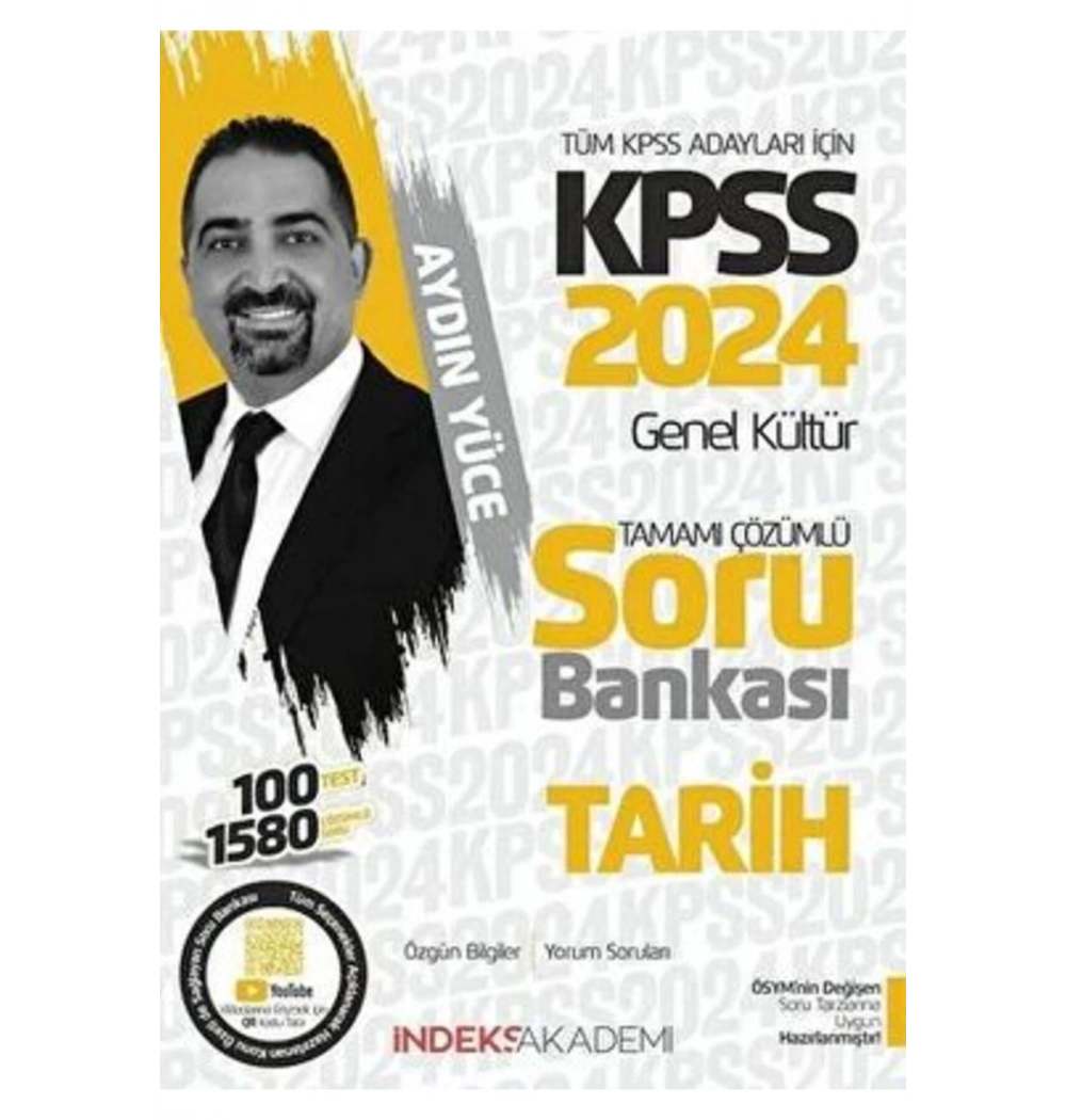 Kpss 2024 Gk Tarih Çözümlü Soru Bankası  İndex Akademi