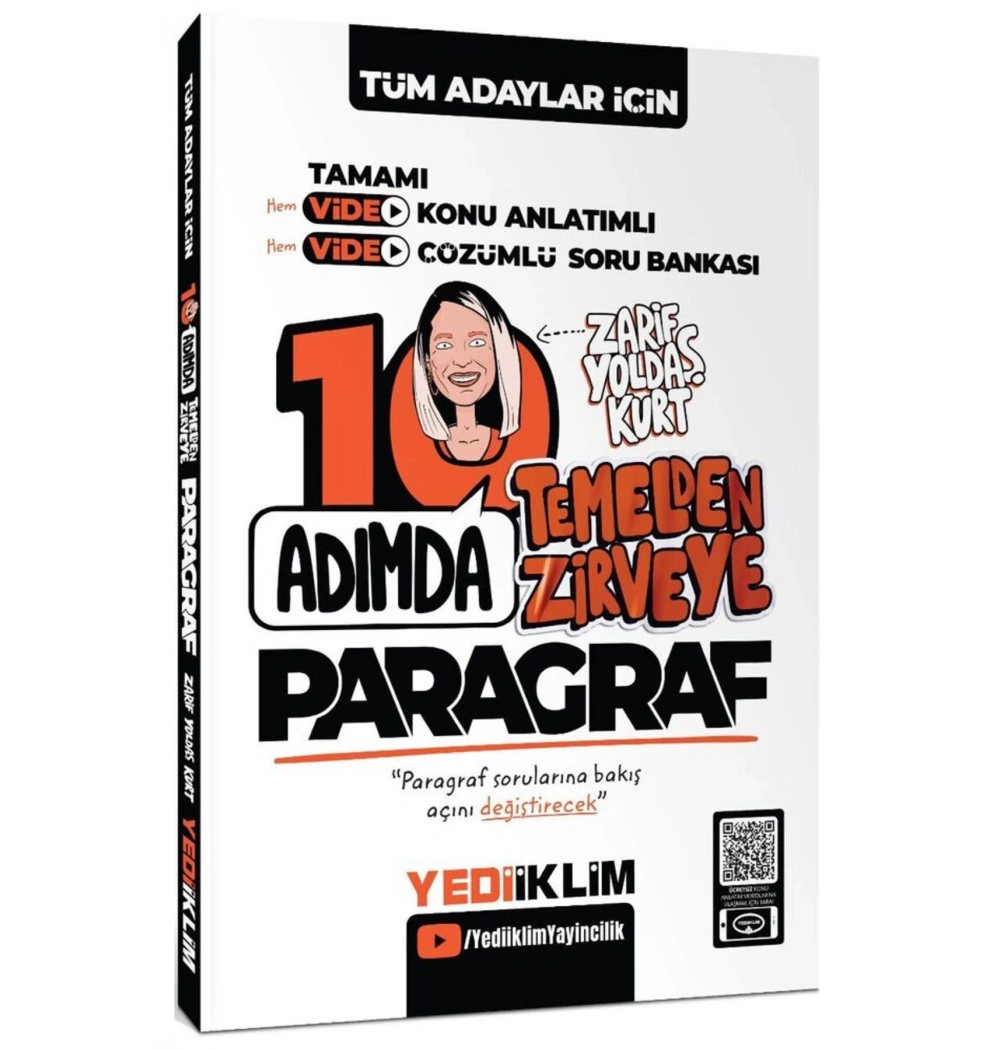 Tüm Adaylar 10 Adımda Paragraf Yediiklim