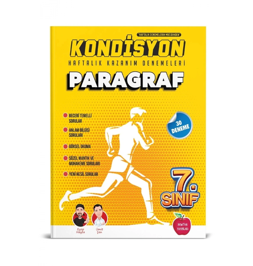 Newton 7.Sınıf Kondisyon Paragraf Haftalık Kazanım Denemeleri