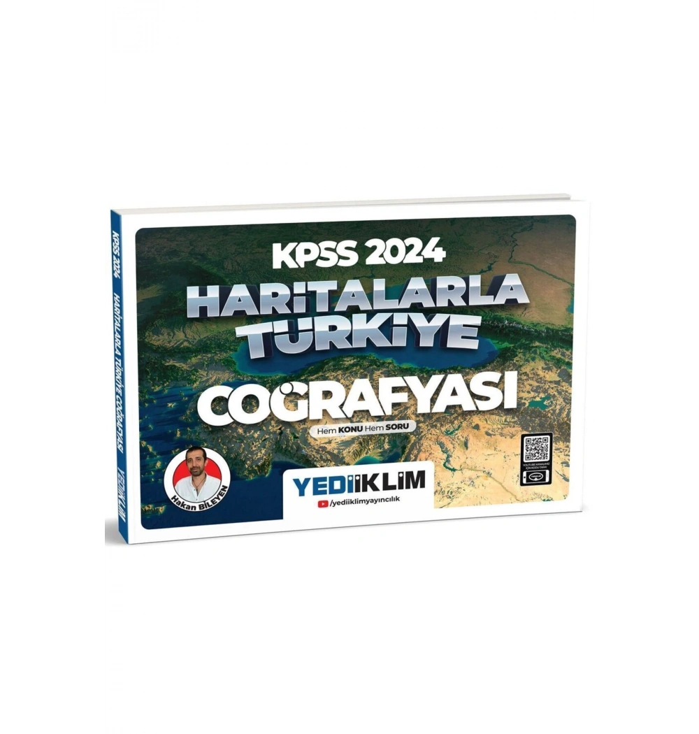 Kpss 2024 Haritalarla Türkiye Coğrafyası  Yediiklim