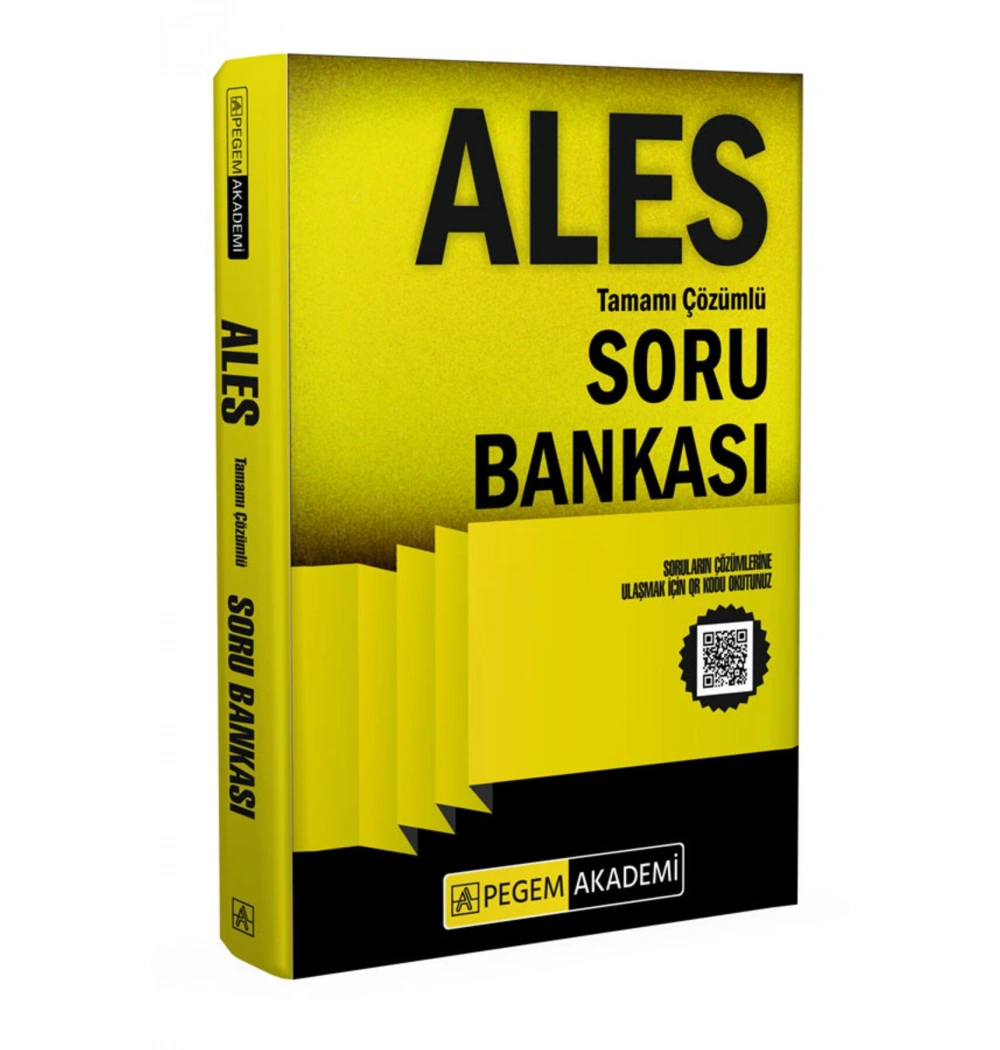 Pegem 2024 Ales Çözümlü Soru Bankası