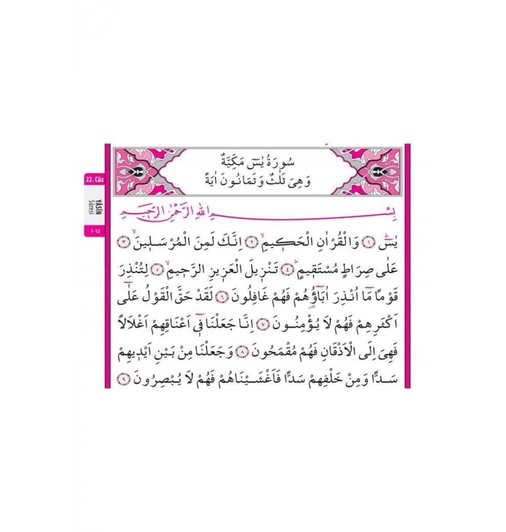 Merve Hafız - Çanta Boy Fermuarlı Kuranı Kerim