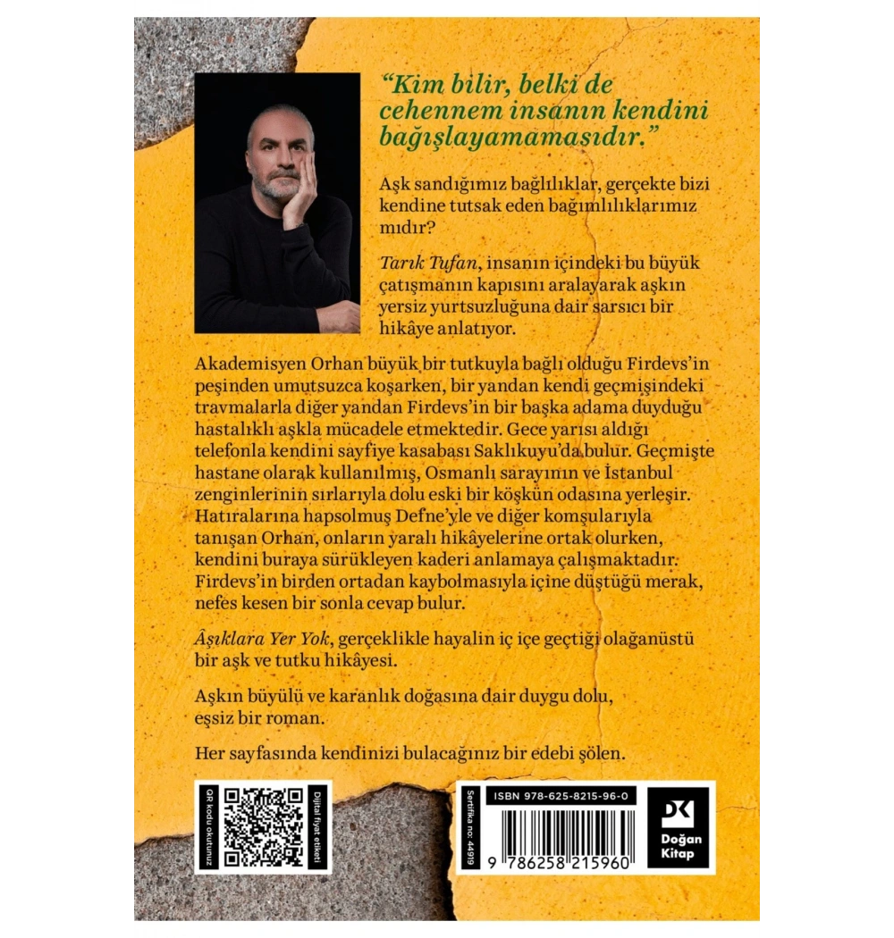 Aşıklara Yer Yok Tarık Tufan Doğan Kitap