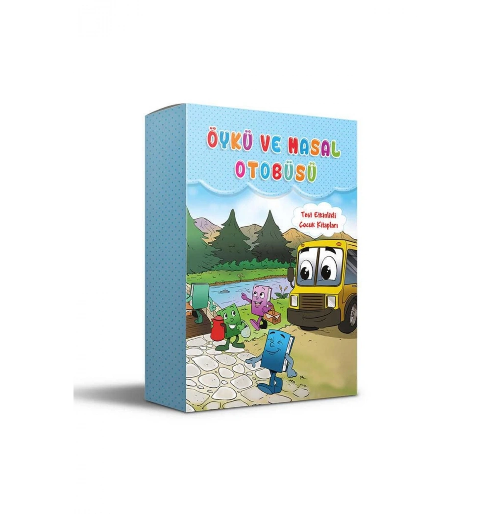 Eğlenceli Öyküler  8  Kitap   Test Uygulama Etkinlikli Set     Bizim Kupa