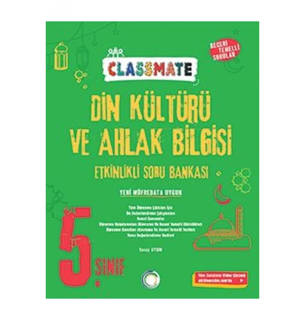 Okyanus 5.Sınıf Classmate Din Kültürü Etkinlikli Soru Bankası