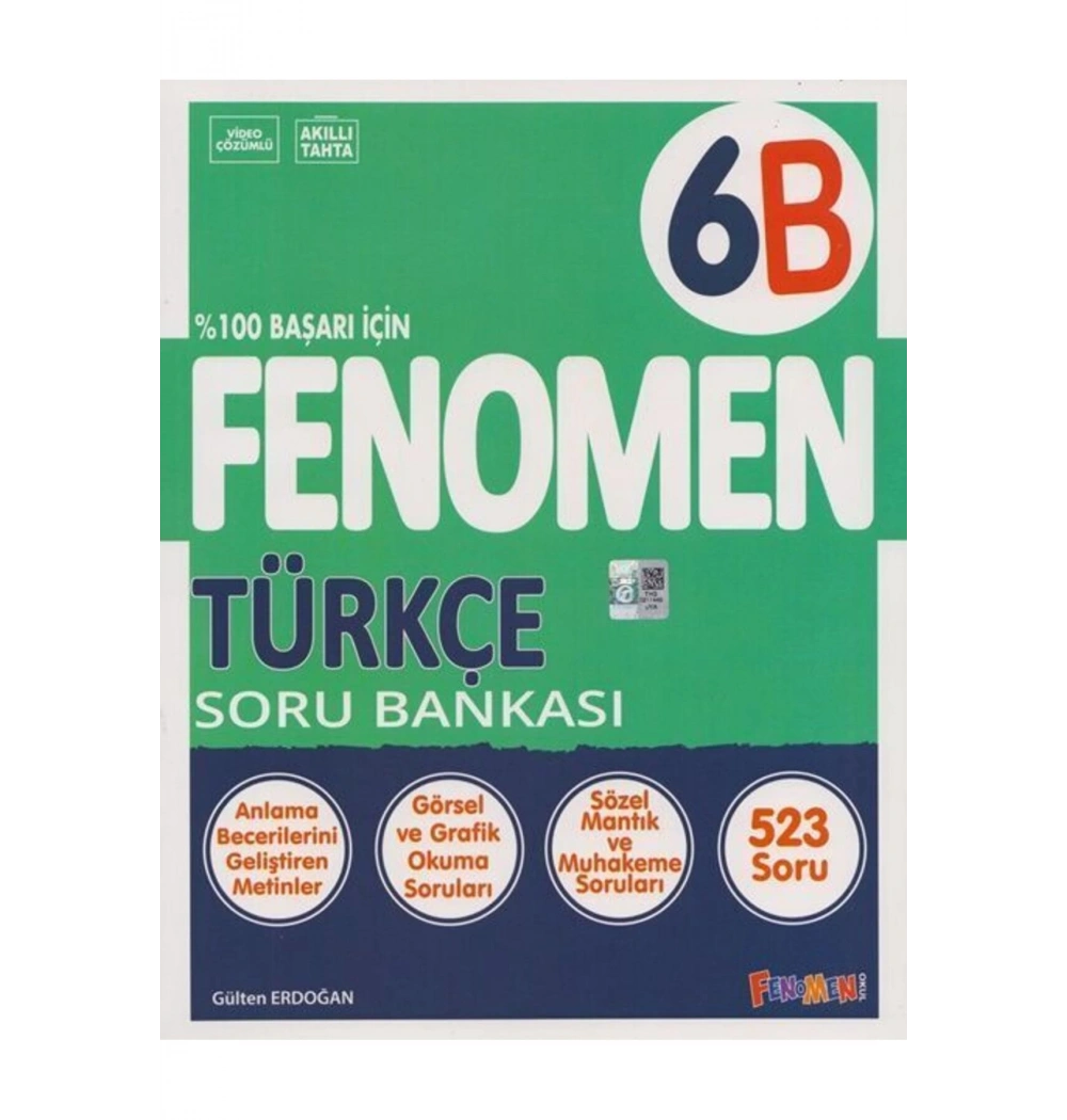 Fenomen 6.Sınıf Türkçe Soru Bankası 6B