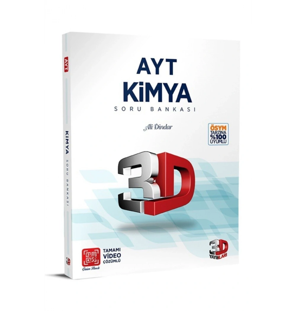 Ayt Kimya Soru Bankası 3D Yayınları