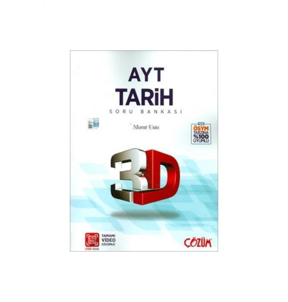Ayt Tarih Soru Bankası 3D Yayınları