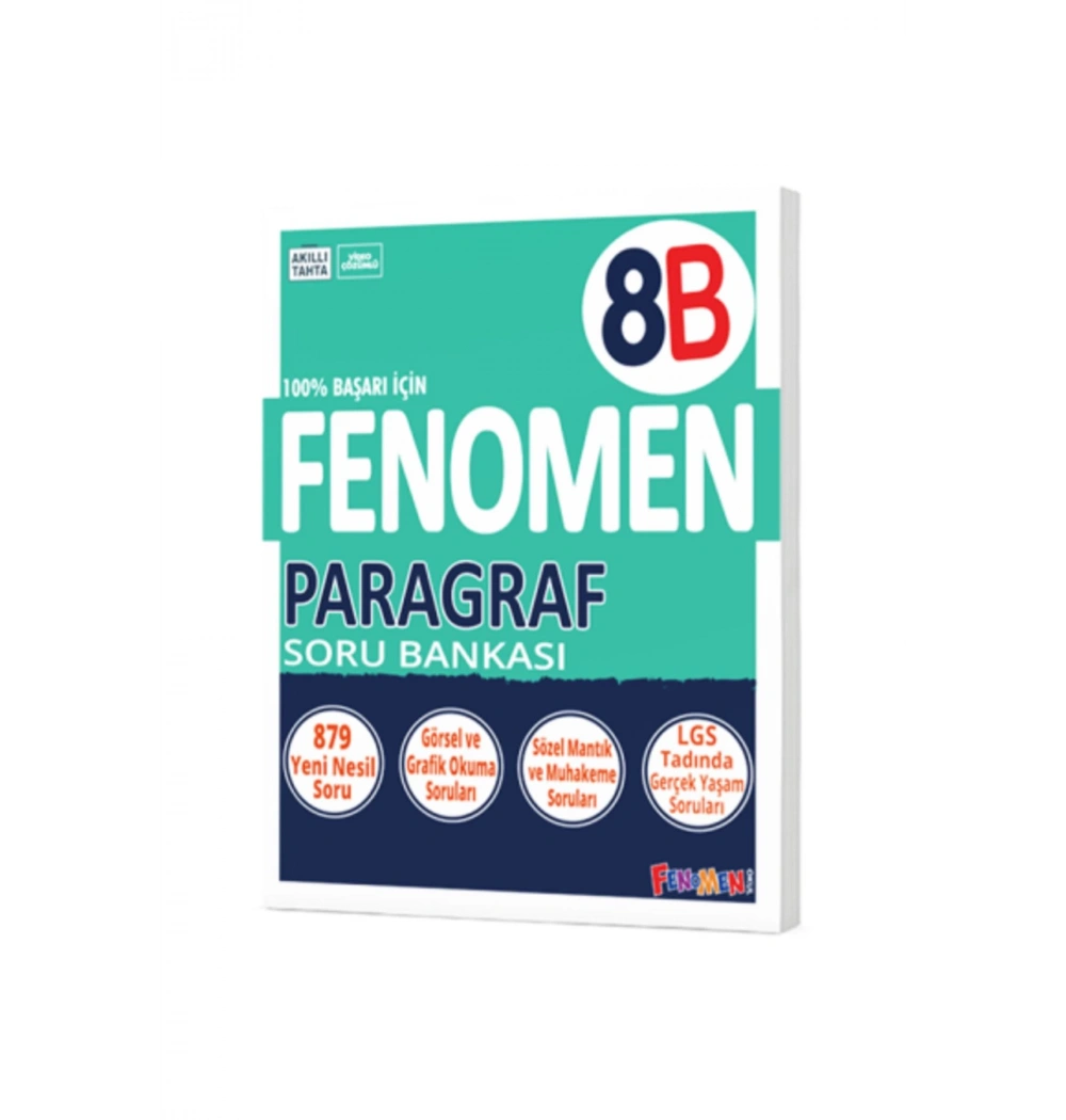 Fenomen 8.Sınıf Paragraf Soru Bankası 8B
