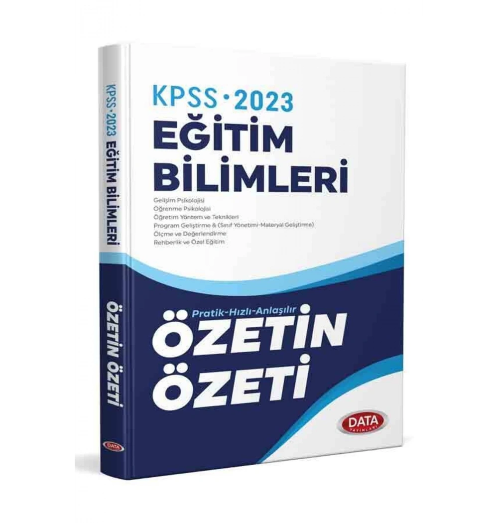 Data 2024 Kpss Eğitim Bilimleri Özetin Özeti